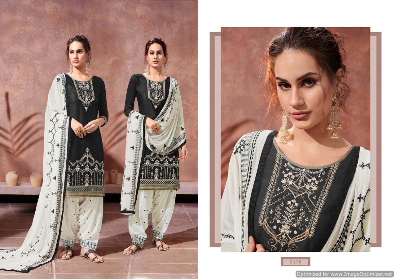 Kessi Patiala House 73 Designer Dress Material Collection