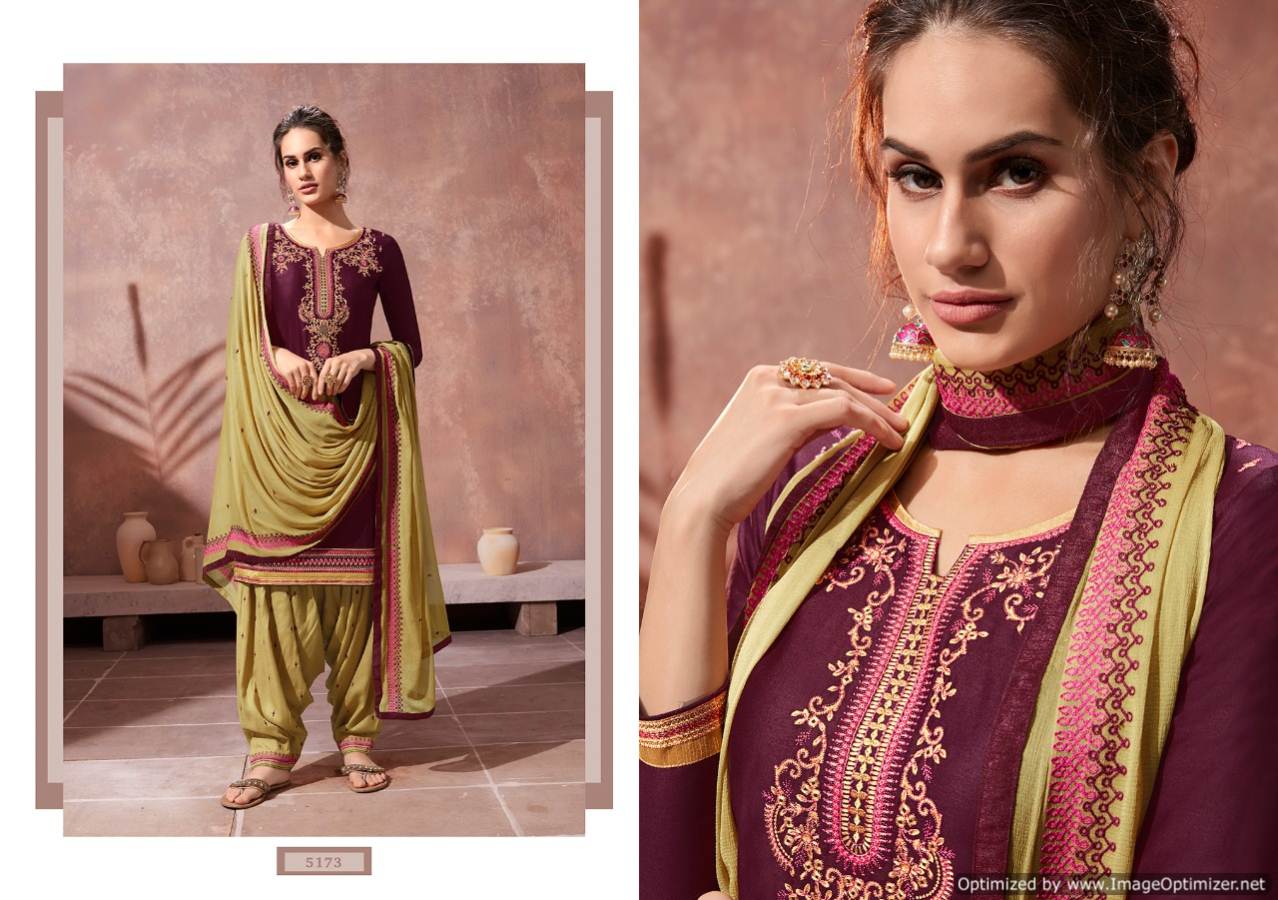 Kessi Patiala House 73 Designer Dress Material Collection