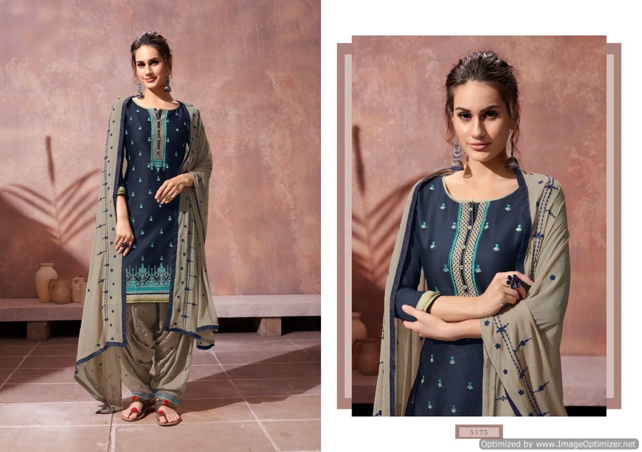 Kessi Patiala House 73 Designer Dress Material Collection