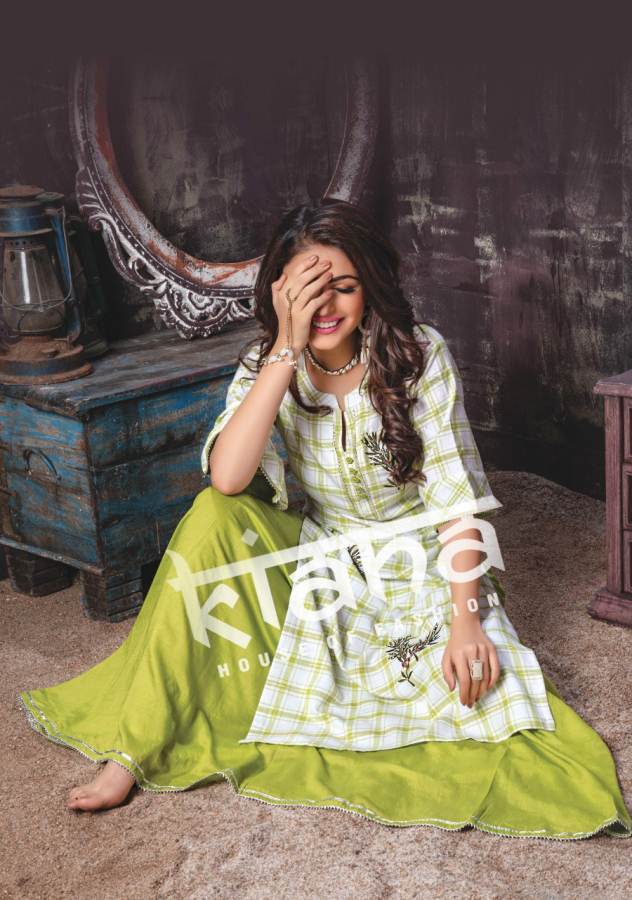 Kiana Fusion Flavours Kurtis And Bottom Special Navratri Collection