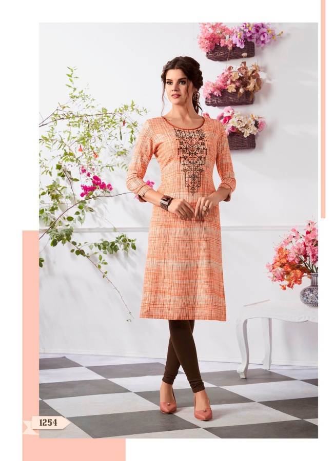 Matrix By Rangoon Heavy Rayon Printed Kurti Collection