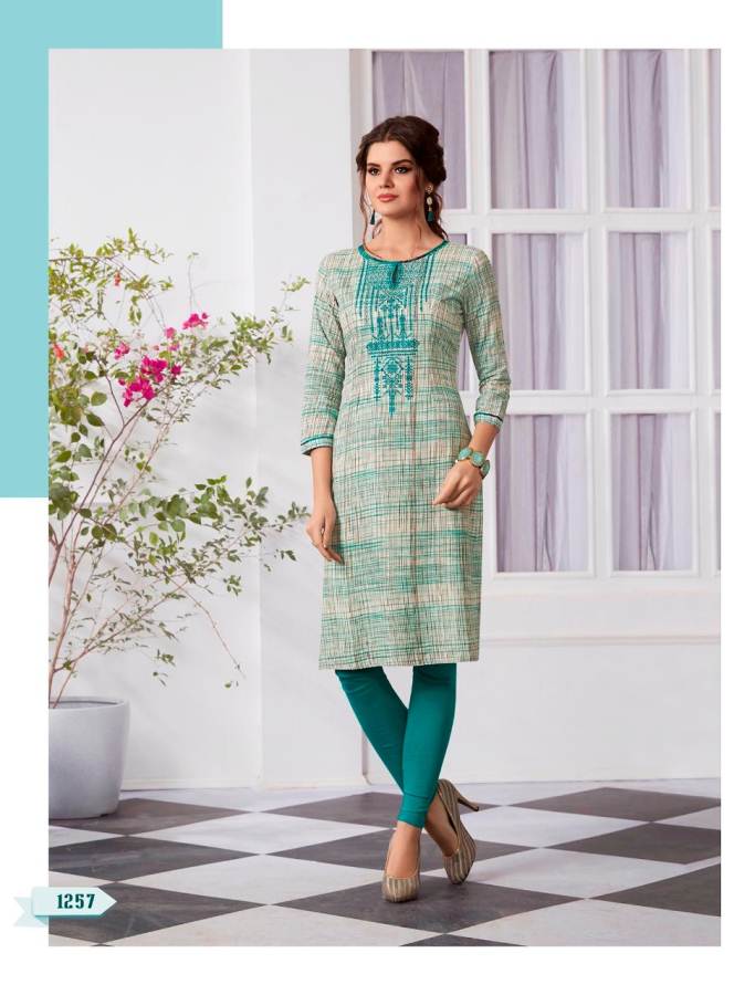 Matrix By Rangoon Heavy Rayon Printed Kurti Collection