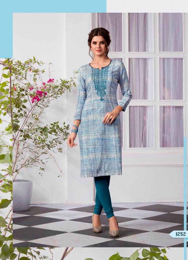 Matrix By Rangoon Heavy Rayon Printed Kurti Collection