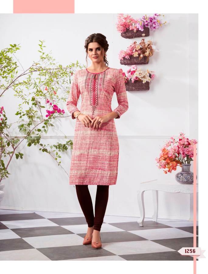 Matrix By Rangoon Heavy Rayon Printed Kurti Collection