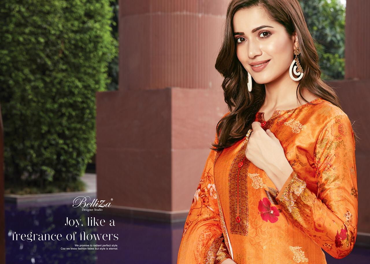 Parina By Belliza Designer Pure Modal Dress Material Collection