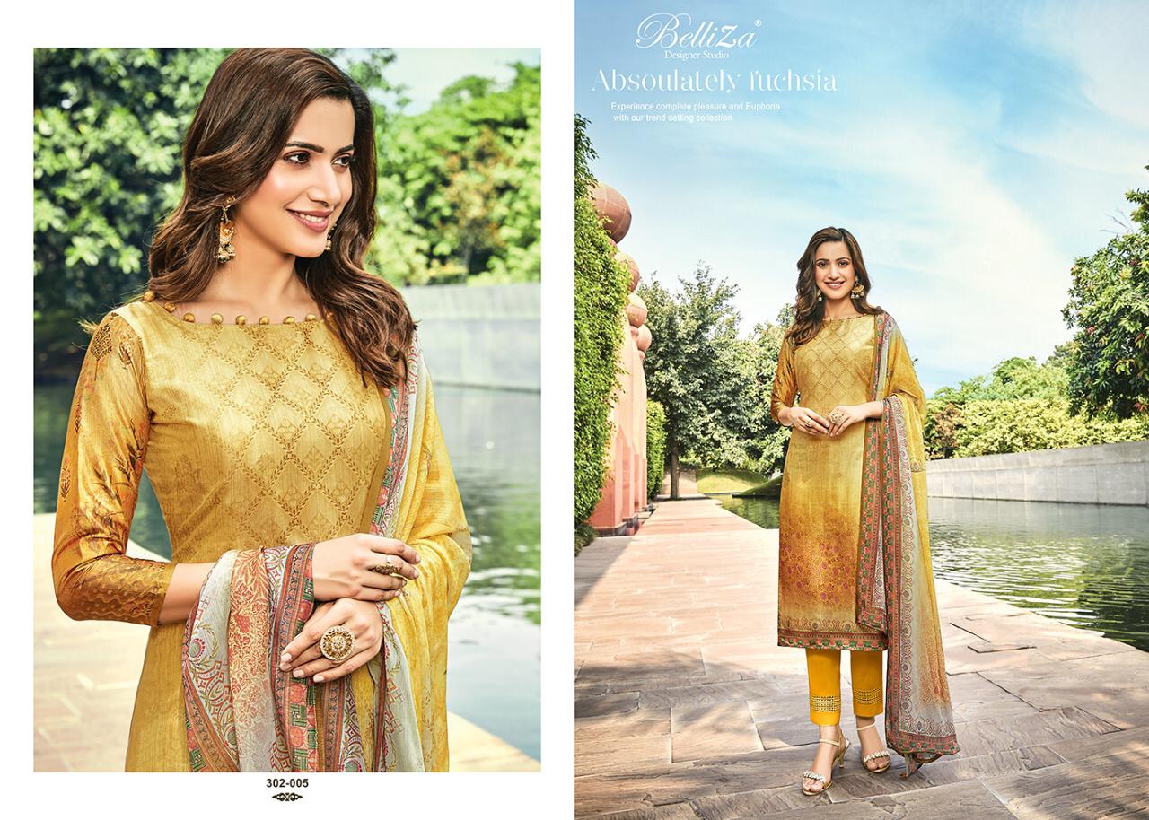 Parina By Belliza Designer Pure Modal Dress Material Collection