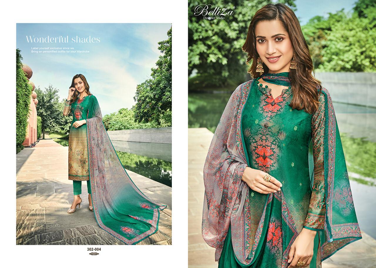 Parina By Belliza Designer Pure Modal Dress Material Collection