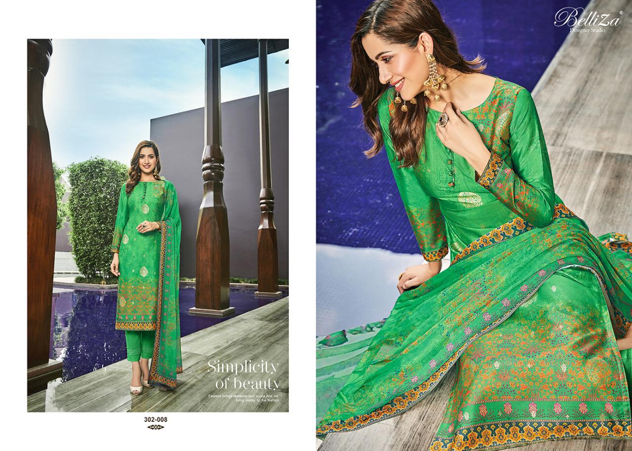Parina By Belliza Designer Pure Modal Dress Material Collection