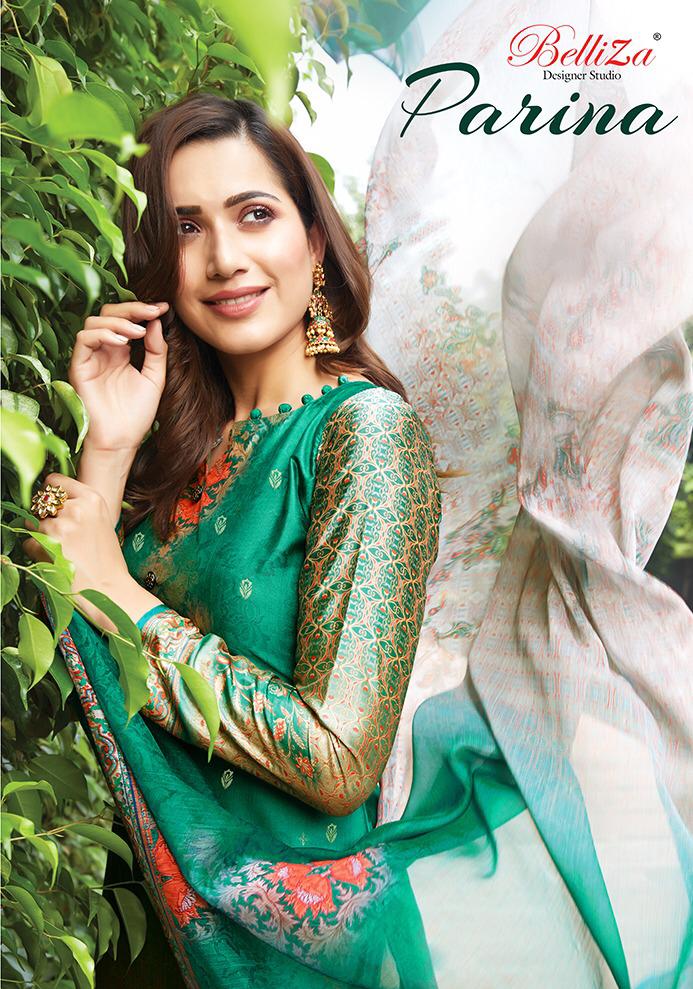 Parina By Belliza Designer Pure Modal Dress Material Collection