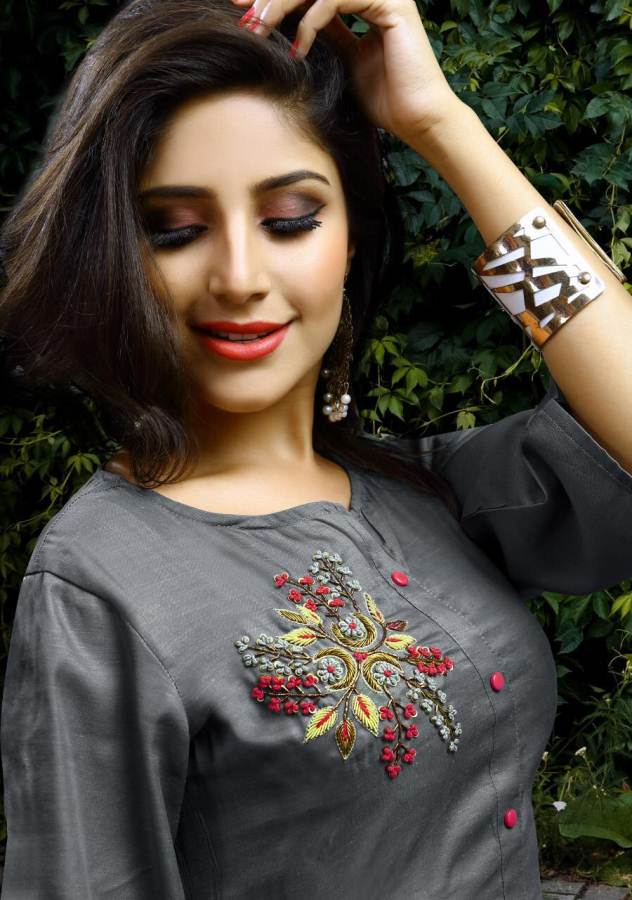 Riya Present Ayana Heavy Rayon Worked Kurti Collection