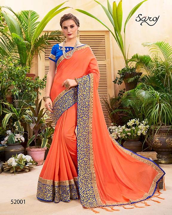 Saroj By Sanskruti Heavy Silk Designer Saree Collection