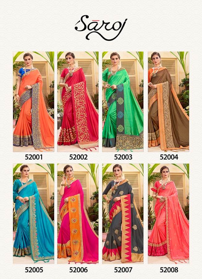 Saroj By Sanskruti Heavy Silk Designer Saree Collection