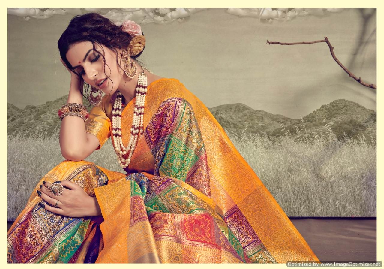 Satrangi Silk By Ynf Banarasi Art Silk Sarees Collection
