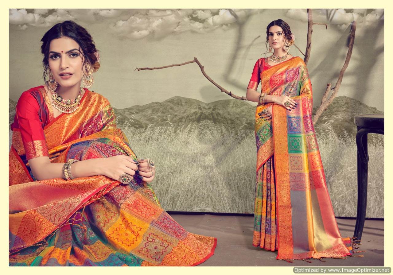 Satrangi Silk By Ynf Banarasi Art Silk Sarees Collection