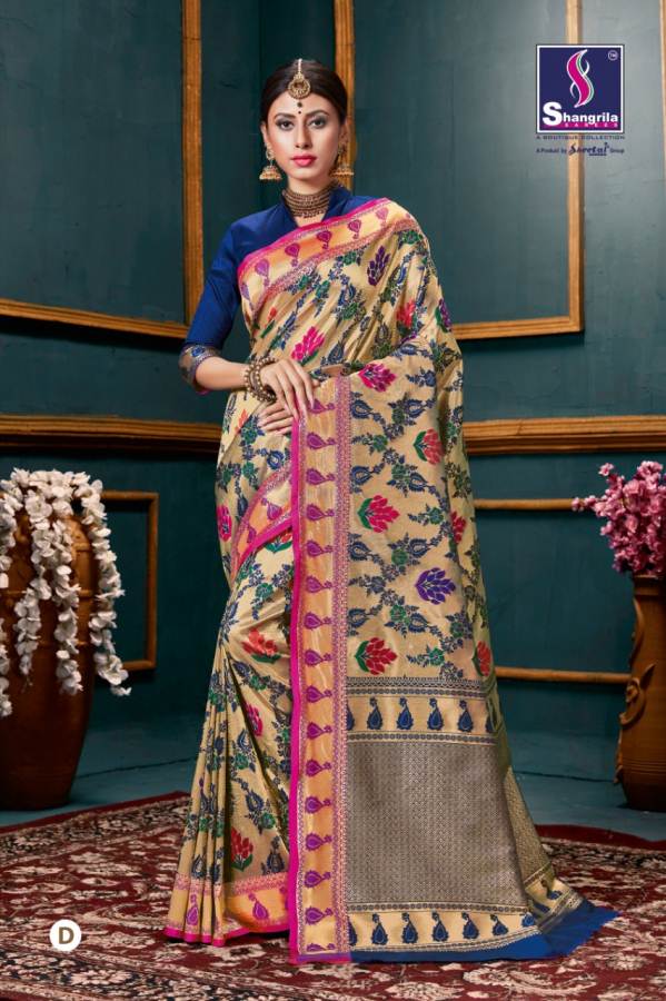 Shahstram By Shangrila Silk Designer Paithani Silk Saree Collection