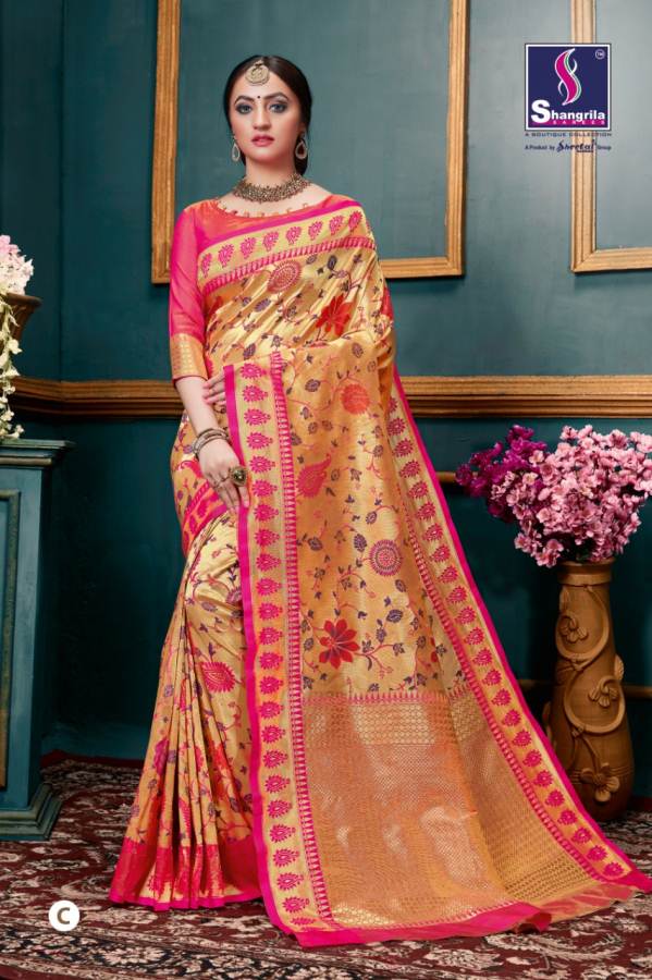 Shahstram By Shangrila Silk Designer Paithani Silk Saree Collection