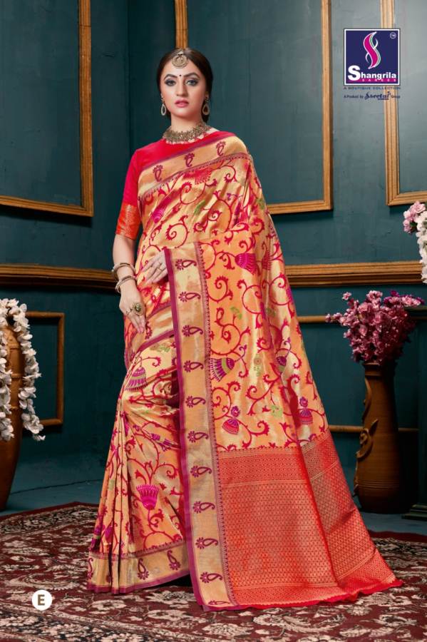 Shahstram By Shangrila Silk Designer Paithani Silk Saree Collection