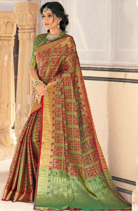 Shangrila Present Amrapalli Silk Meenakari Soft Silk Saree Collection