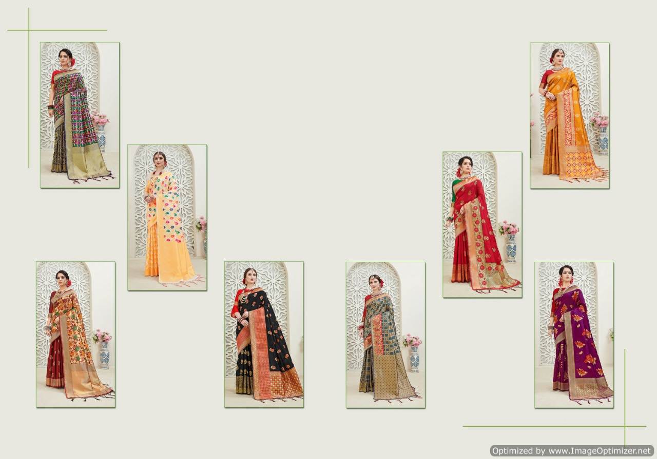 Titan Vol 8 By Ynf Banarasi Silk Saree Collection