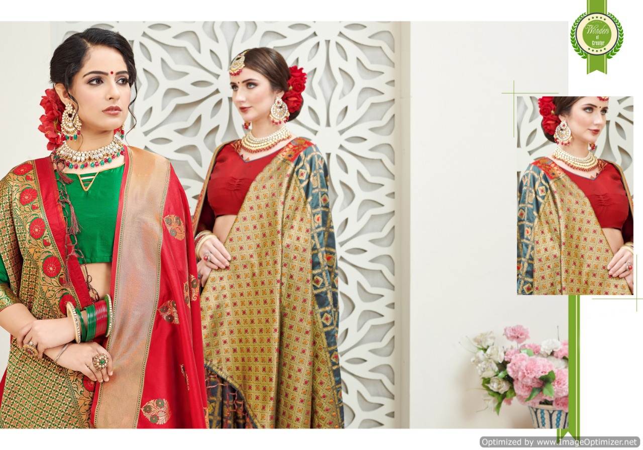 Titan Vol 8 By Ynf Banarasi Silk Saree Collection
