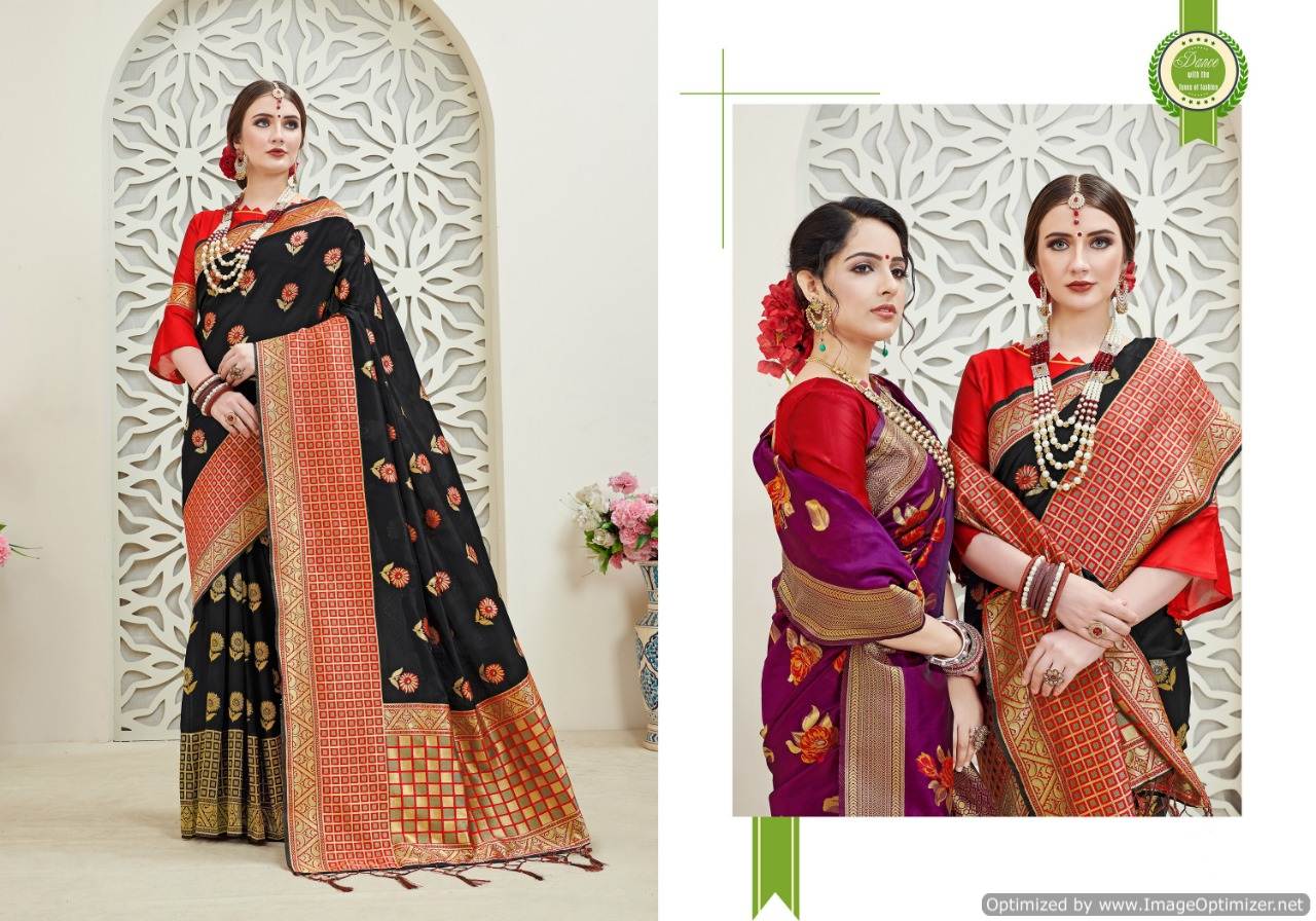 Titan Vol 8 By Ynf Banarasi Silk Saree Collection
