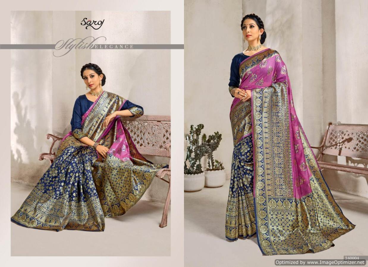 Vaibhavi By Saroj Banarasi Silk Designer Sarees Collection