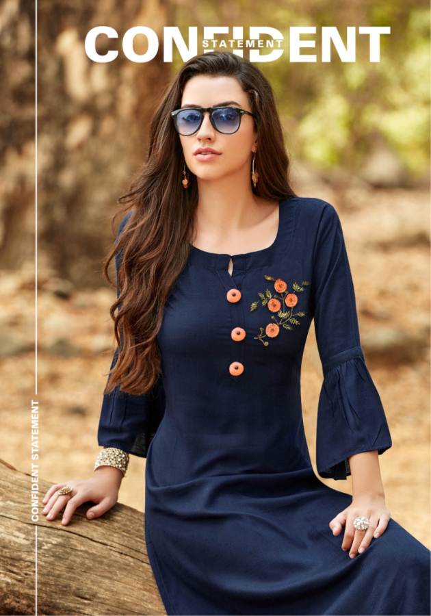 Vastram By Parra Studio Pure Rayon Designer Kurti Collection