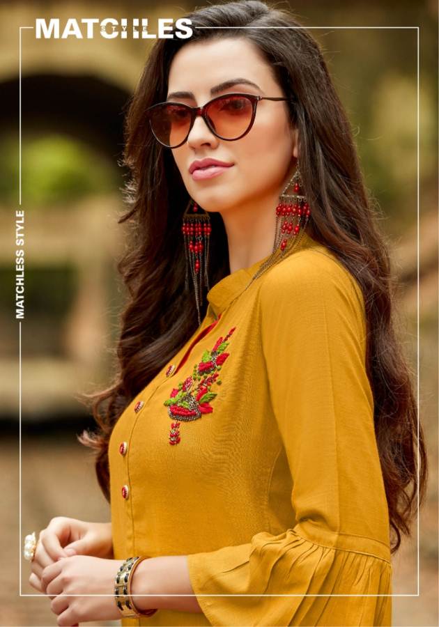 Vastram By Parra Studio Pure Rayon Designer Kurti Collection