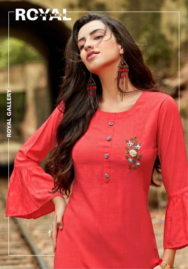 Vastram By Parra Studio Pure Rayon Designer Kurti Collection