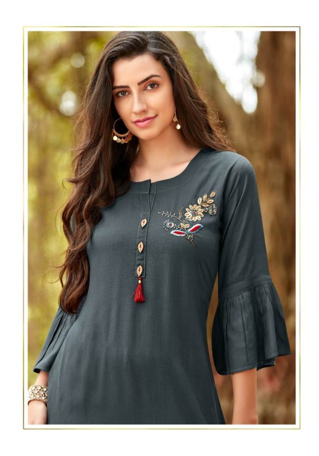 Vastram By Parra Studio Pure Rayon Designer Kurti Collection