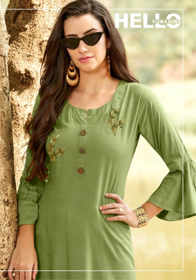 Vastram By Parra Studio Pure Rayon Designer Kurti Collection