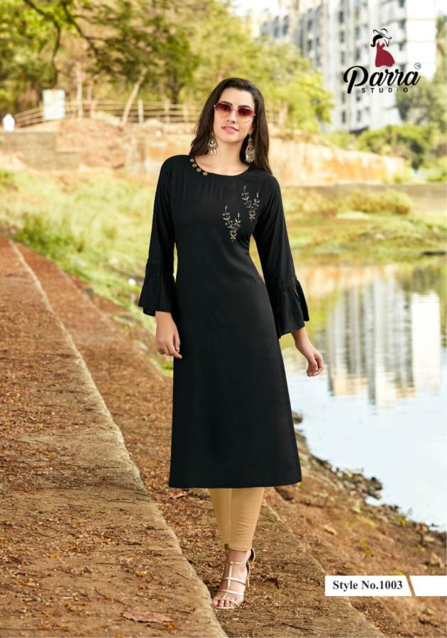 Vastram By Parra Studio Pure Rayon Designer Kurti Collection
