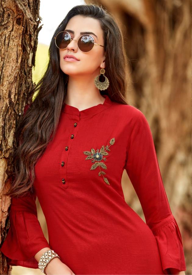 Vastram By Parra Studio Pure Rayon Designer Kurti Collection