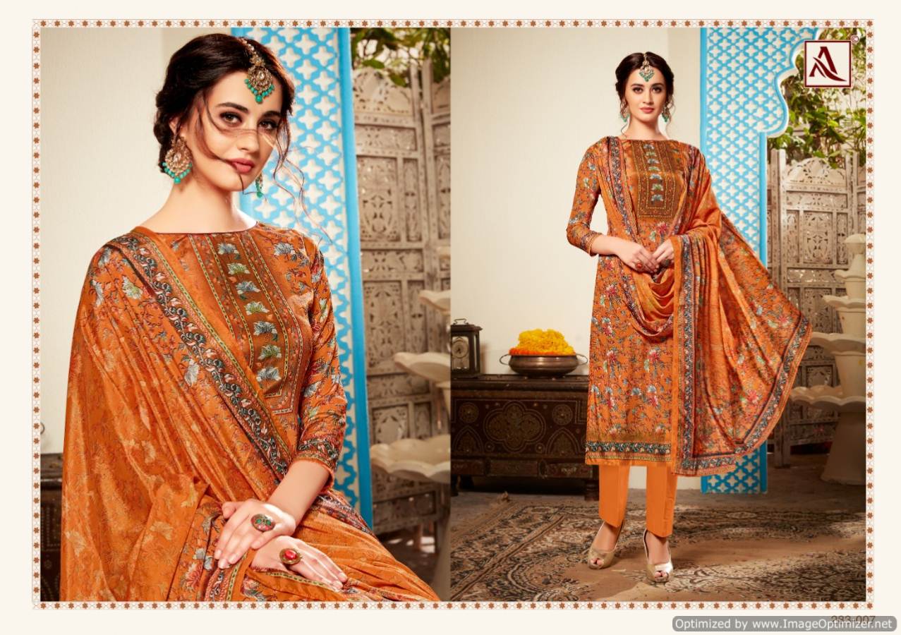Kanish By Alok Designer Silk Crape Party Wear Dress Material Collection