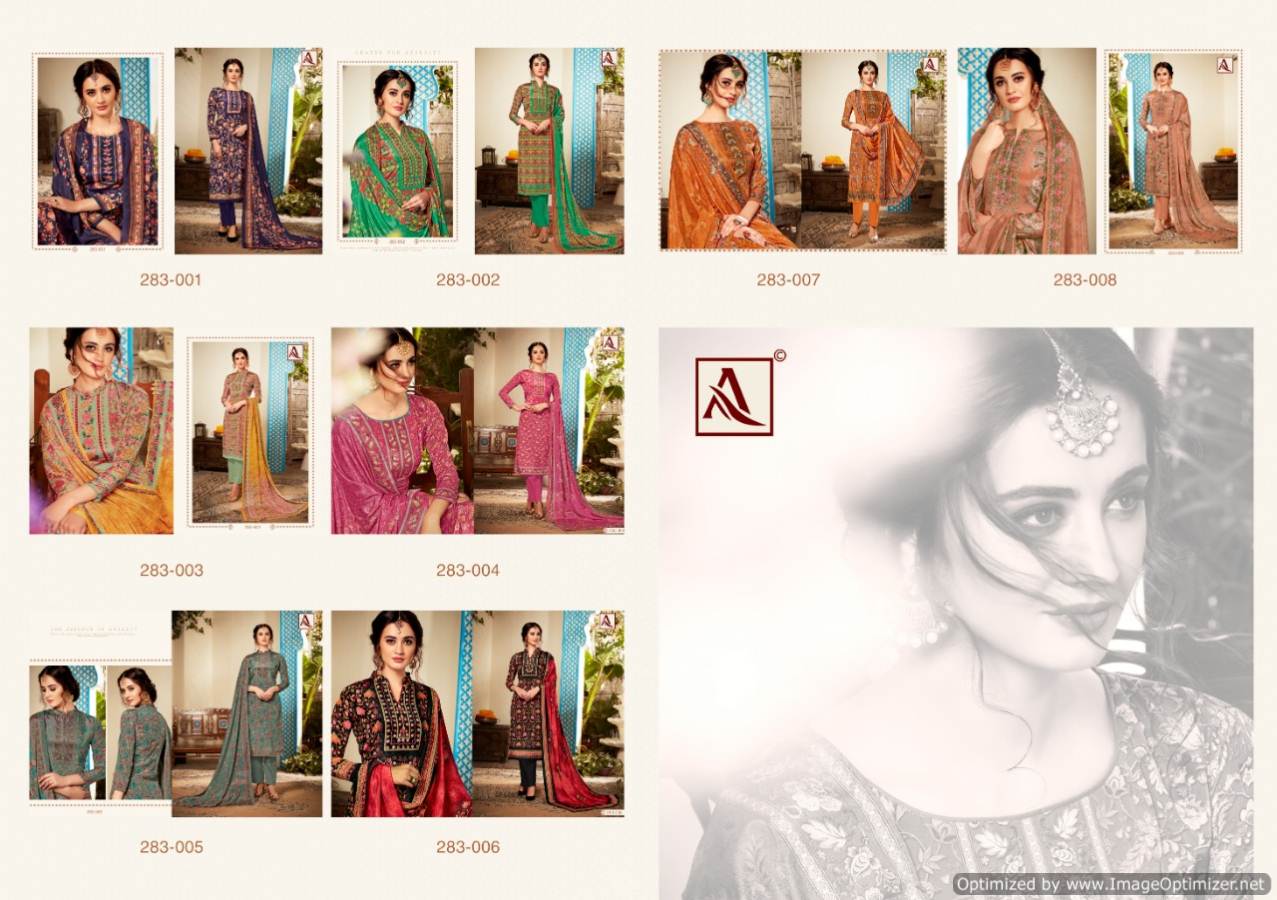Kanish By Alok Designer Silk Crape Party Wear Dress Material Collection