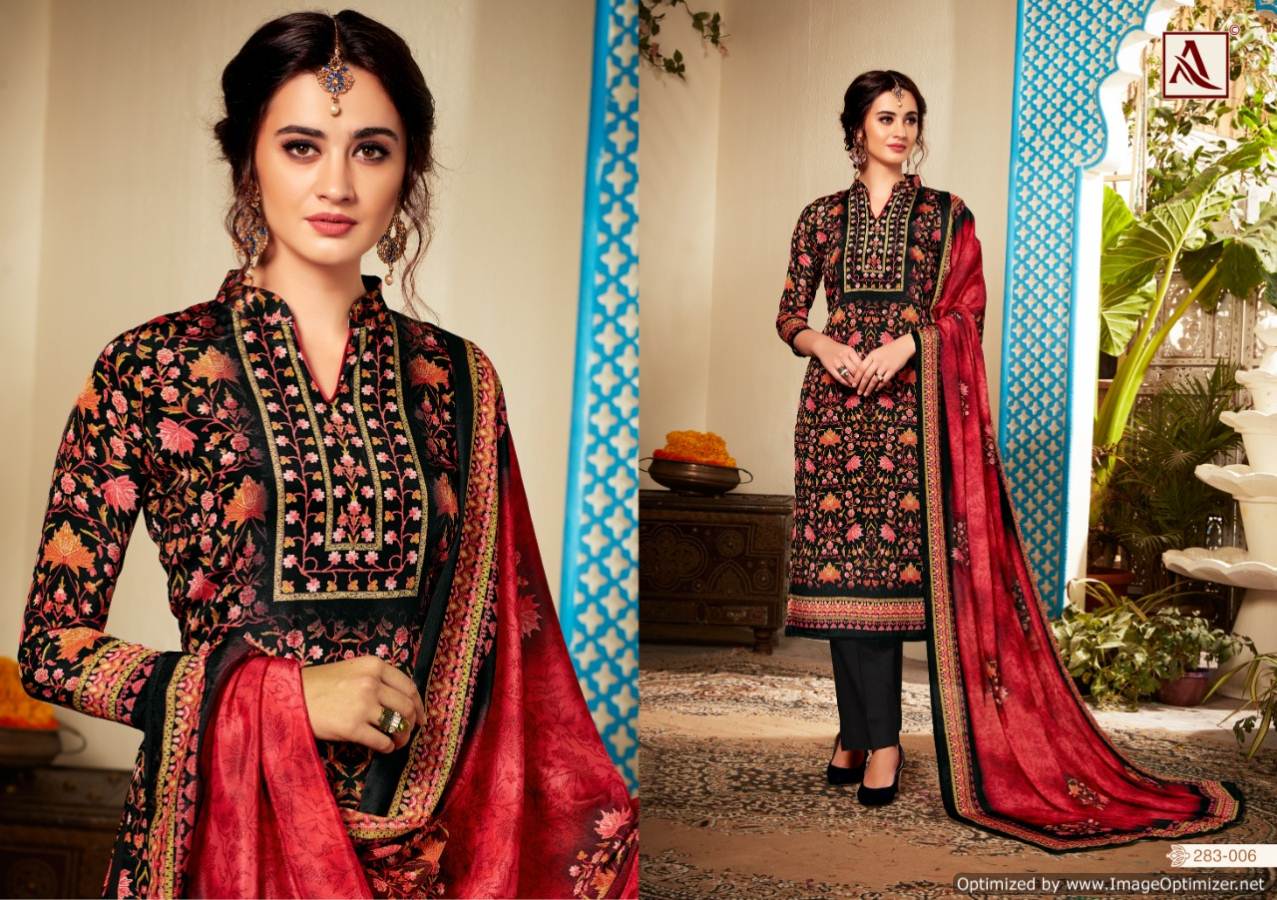 Kanish By Alok Designer Silk Crape Party Wear Dress Material Collection