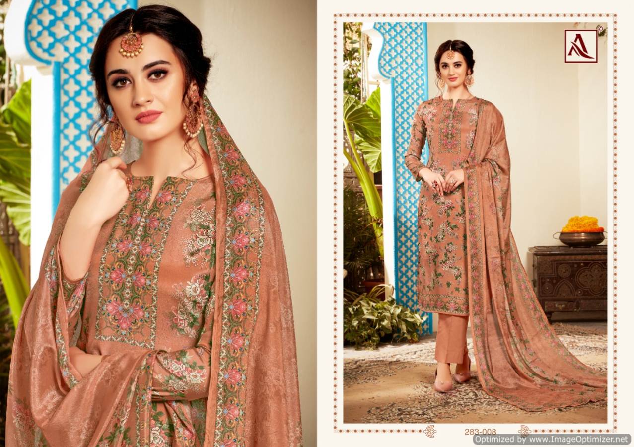 Kanish By Alok Designer Silk Crape Party Wear Dress Material Collection