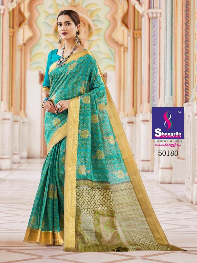 Kanjivaram Silk Vol 13  By Shangrila Party Wear Silk Sarees Catalogue