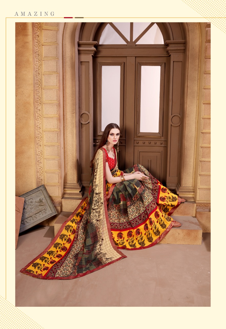Kodas Avantika Vol 24 Casual Wear Rennial Printed Saree Catalogue