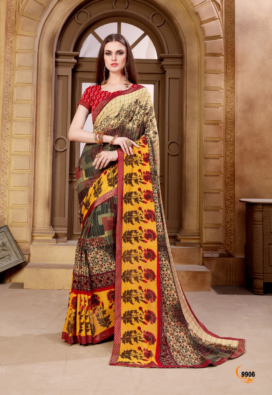 Kodas Avantika Vol 24 Casual Wear Rennial Printed Saree Catalogue