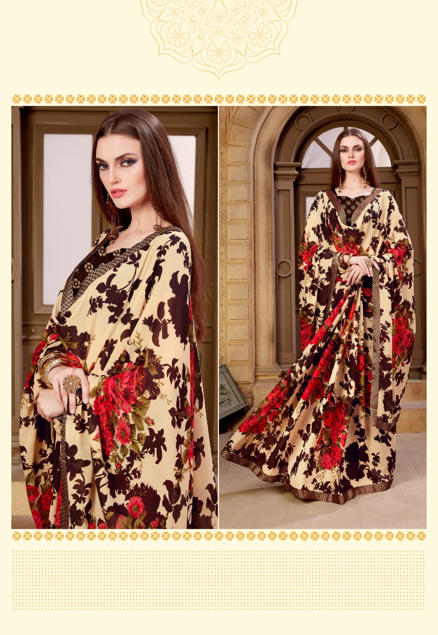 Kodas Avantika Vol 24 Casual Wear Rennial Printed Saree Catalogue