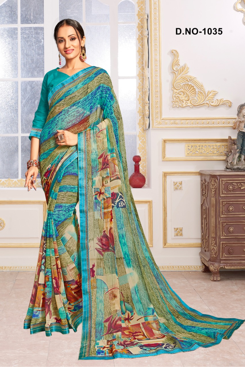 Kodas Present Shanvika Vol 3 Casual Wear Sarees Catalogue