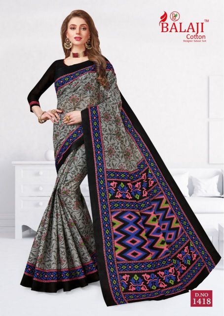 Leelavathi Vol 4 By Balaji Pure Cotton Printed Sarees Catalogue