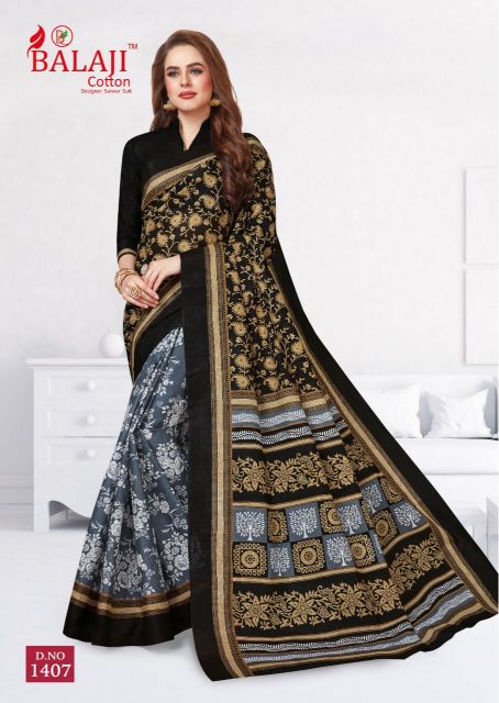 Leelavathi Vol 4 By Balaji Pure Cotton Printed Sarees Catalogue