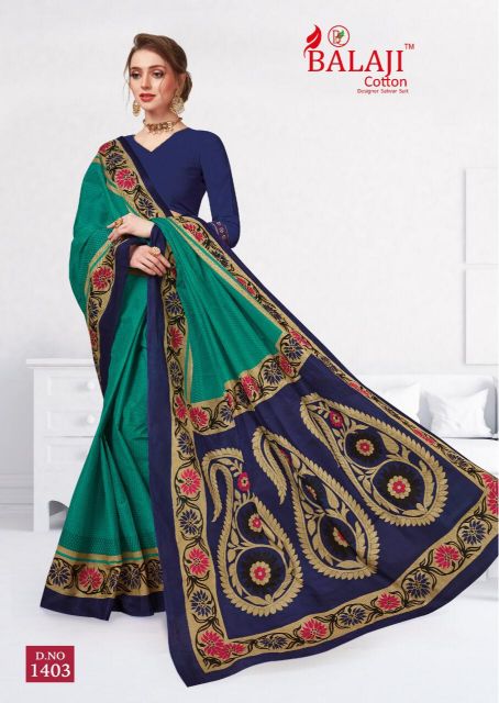 Leelavathi Vol 4 By Balaji Pure Cotton Printed Sarees Catalogue