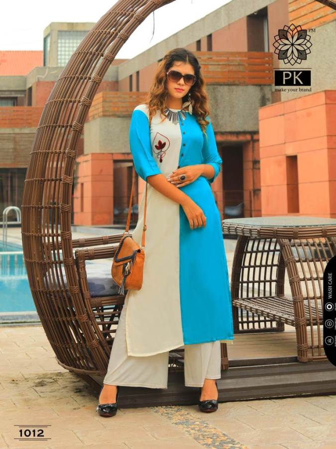 Lifestyle By Aradhna Rayon Printed Kurtis Catalogue