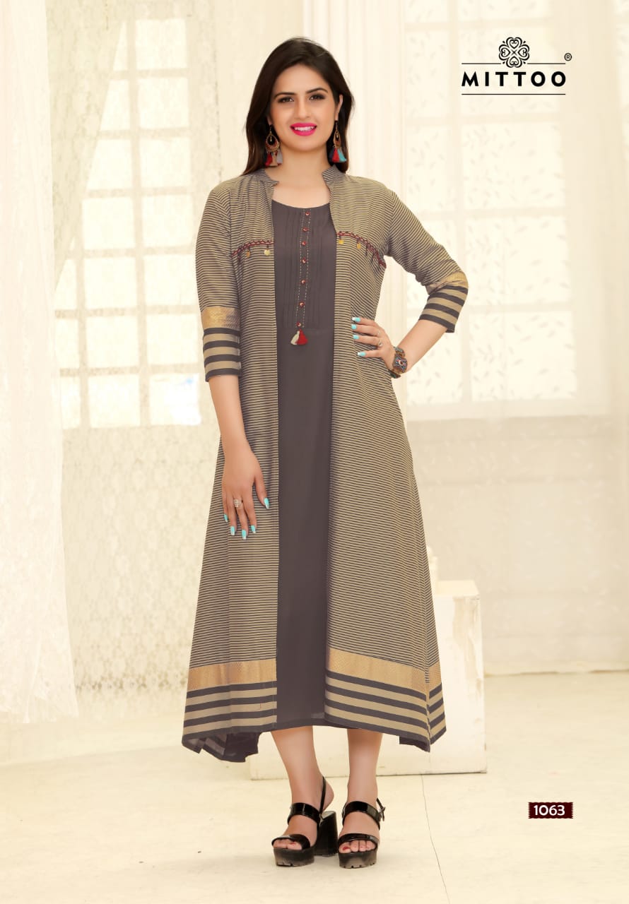 Mittoo  Present  Shagun Navratri Collection Kurtis Collection