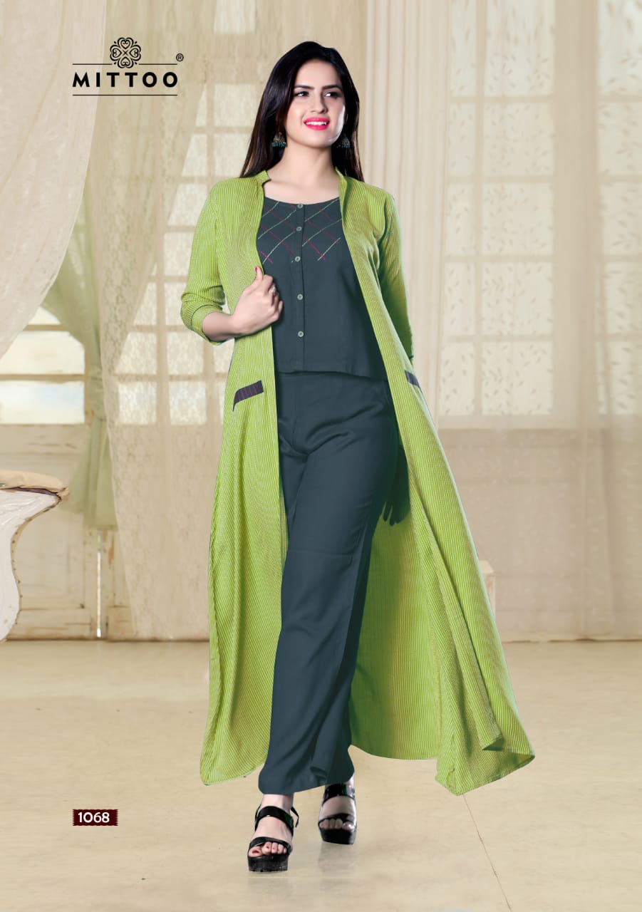 Mittoo  Present  Shagun Navratri Collection Kurtis Collection