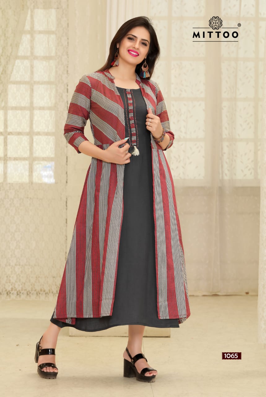 Mittoo  Present  Shagun Navratri Collection Kurtis Collection