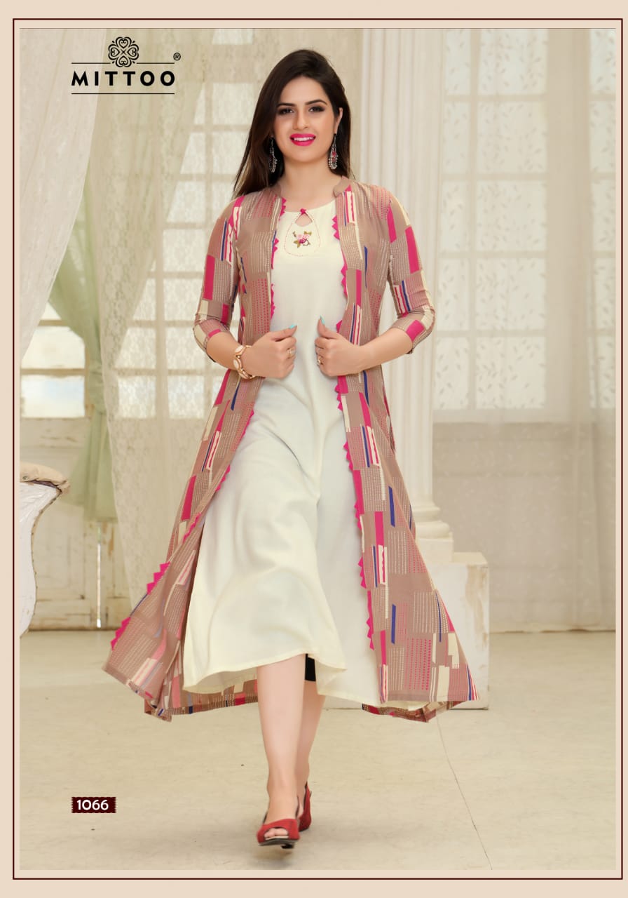 Mittoo  Present  Shagun Navratri Collection Kurtis Collection